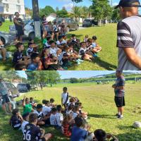 AMN EM SPA INICIA AULAS DA OFICINA DE FUTEBOL