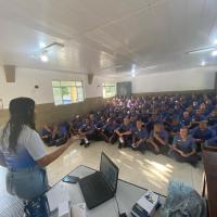 AMN PROMOVE PALESTRA PARA RECRUTAS DO NÚCLEO DE FORMAÇÃO DE RESERVISTAS NAVAIS DA BAENSPA